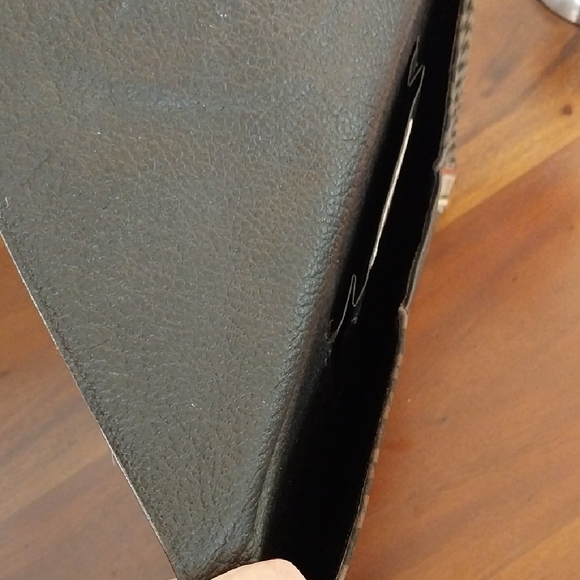 Nigel Lofthouse London Black and Silver Clutch